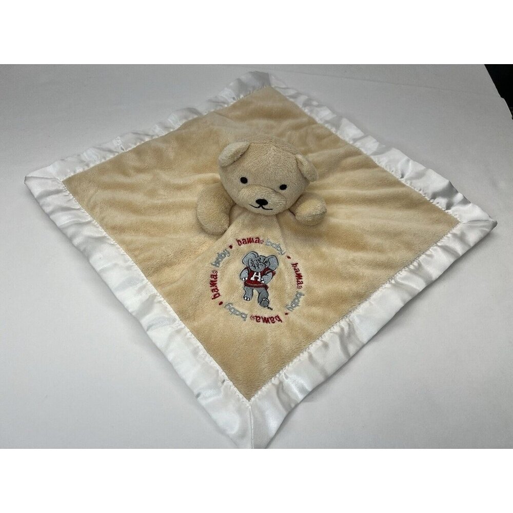 Baby Fanatic Bama Baby University of Alabama Security Blanket Lovey Bear Plush